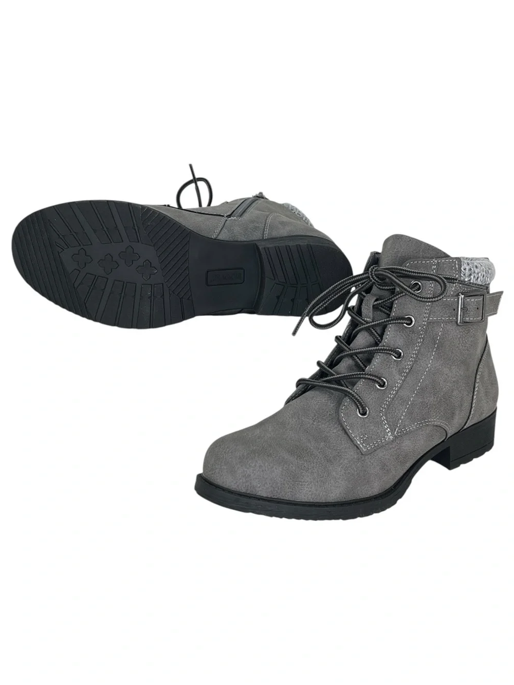Sporto Lala Grey Waterproof Thermolite Womens Ankle Boots Size 9M